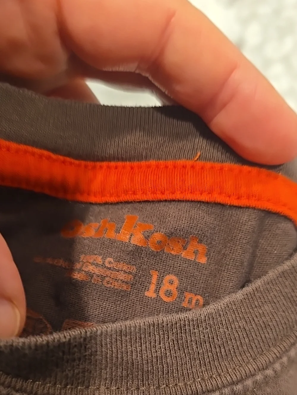 ❤️10/$20 OshKosh Brown Lion Graphic One-Piece for Kids
